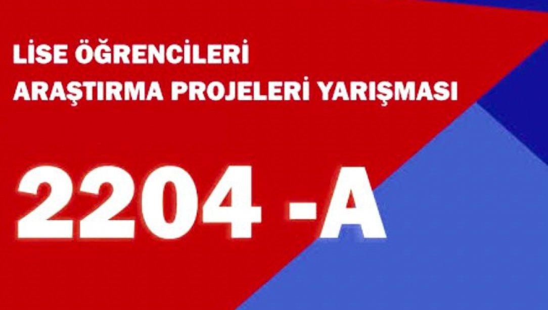 TÜBİTAK 2204 A Lise Öğrencileri Araştırma Projeleri Yarışması Türkiye Finali Sonuçları