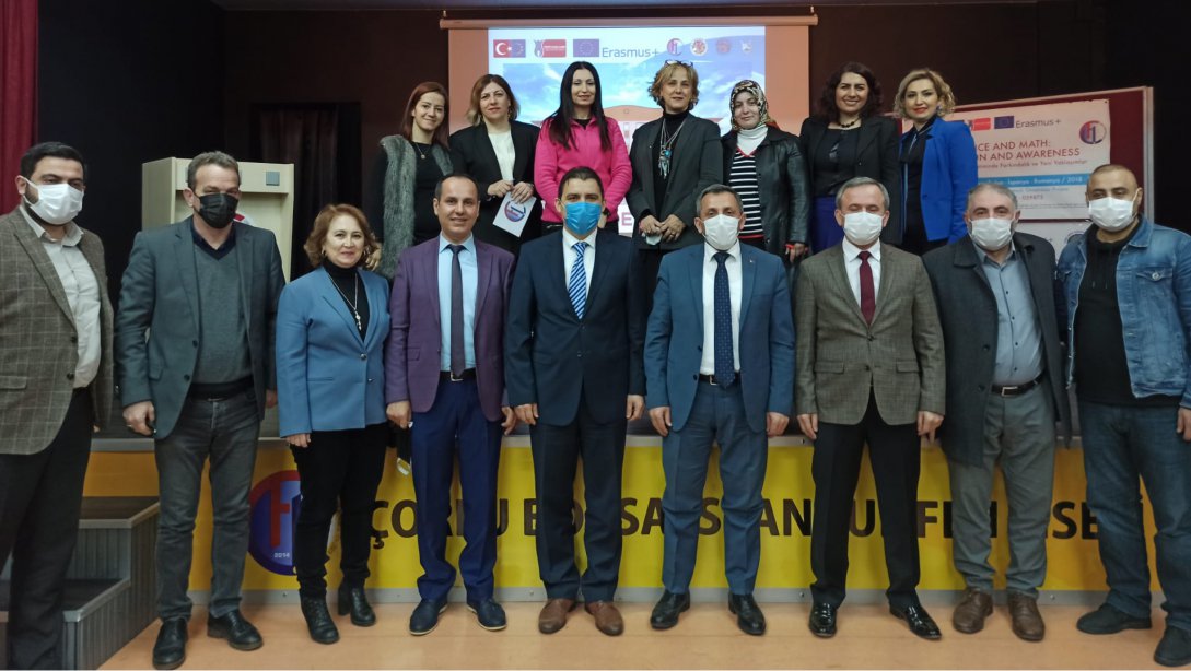 Çorlu Borsa İstanbul Fen Lisesi Erasmus+ Projeleri Yaygınlaştırma Toplantısı 