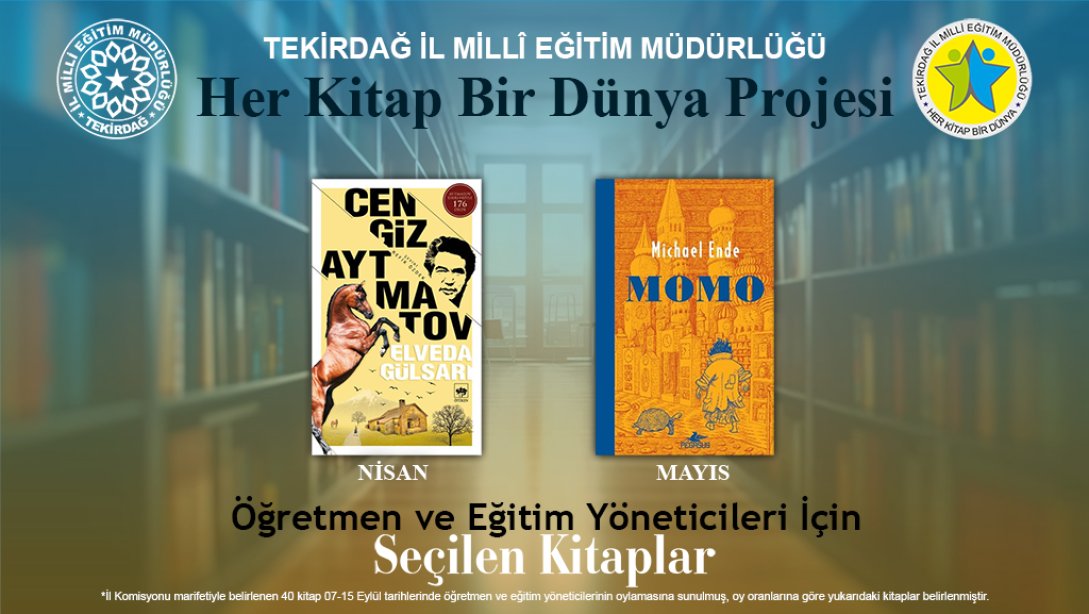 Her Kitap Bir Dünya Projesi Nisan Ayı Kitabı, Cengiz Aytmatov'un 