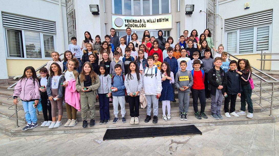  Saray Mehmet Uygun İlkokulu Öğretmen ve Öğrencilerimizi Atölyemizde Ağırladık