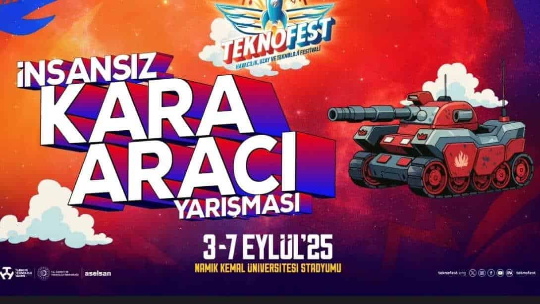 TEKNOFEST İnsansız Kara Aracı (İKA) Yarışması Tekirdağ'da Başlıyor